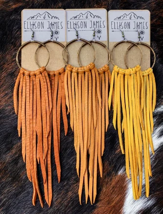 The Woodstock Fringe Earrings - Image 3