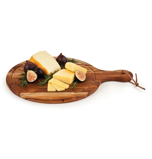 "Acacia Wood" Artisan Cheese Paddle - Image 3