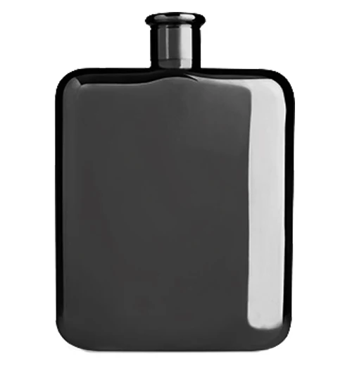 "Gunmetal Black" Flask