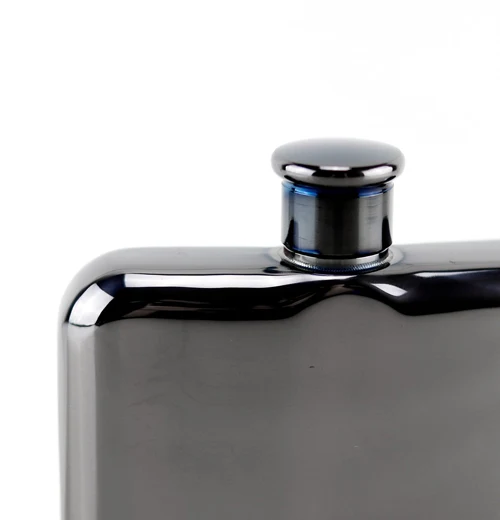 "Gunmetal Black" Flask - Image 3