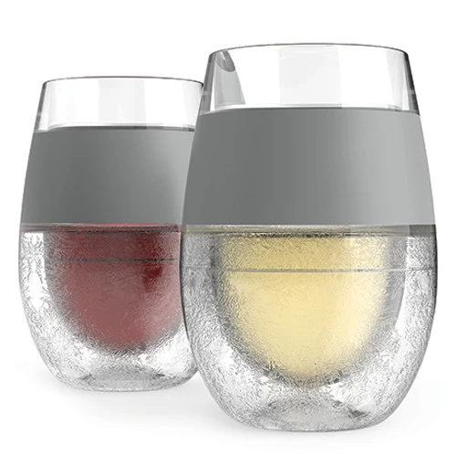 Glasses, Cooling Wine (Set of 2) "Freeze"