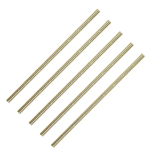 "Gold" Paper Straws