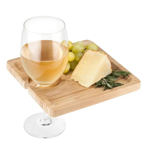 Snack Bamboo Appetizer Plate - Image 3