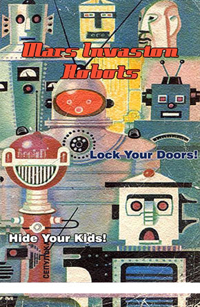 "Vintage Robot Toy" Matchbox - Image 2