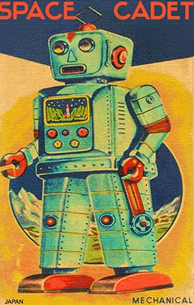 "Vintage Robot Toy" Matchbox - Image 3