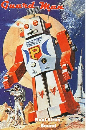 "Vintage Robot Toy" Matchbox - Image 4