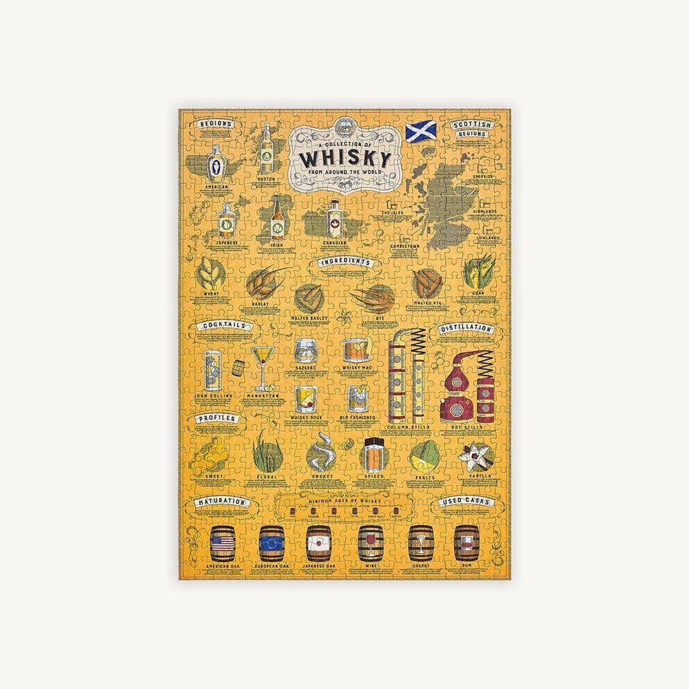 Whisky Lover's 500 Piece Jigsaw Puzzle - Image 3