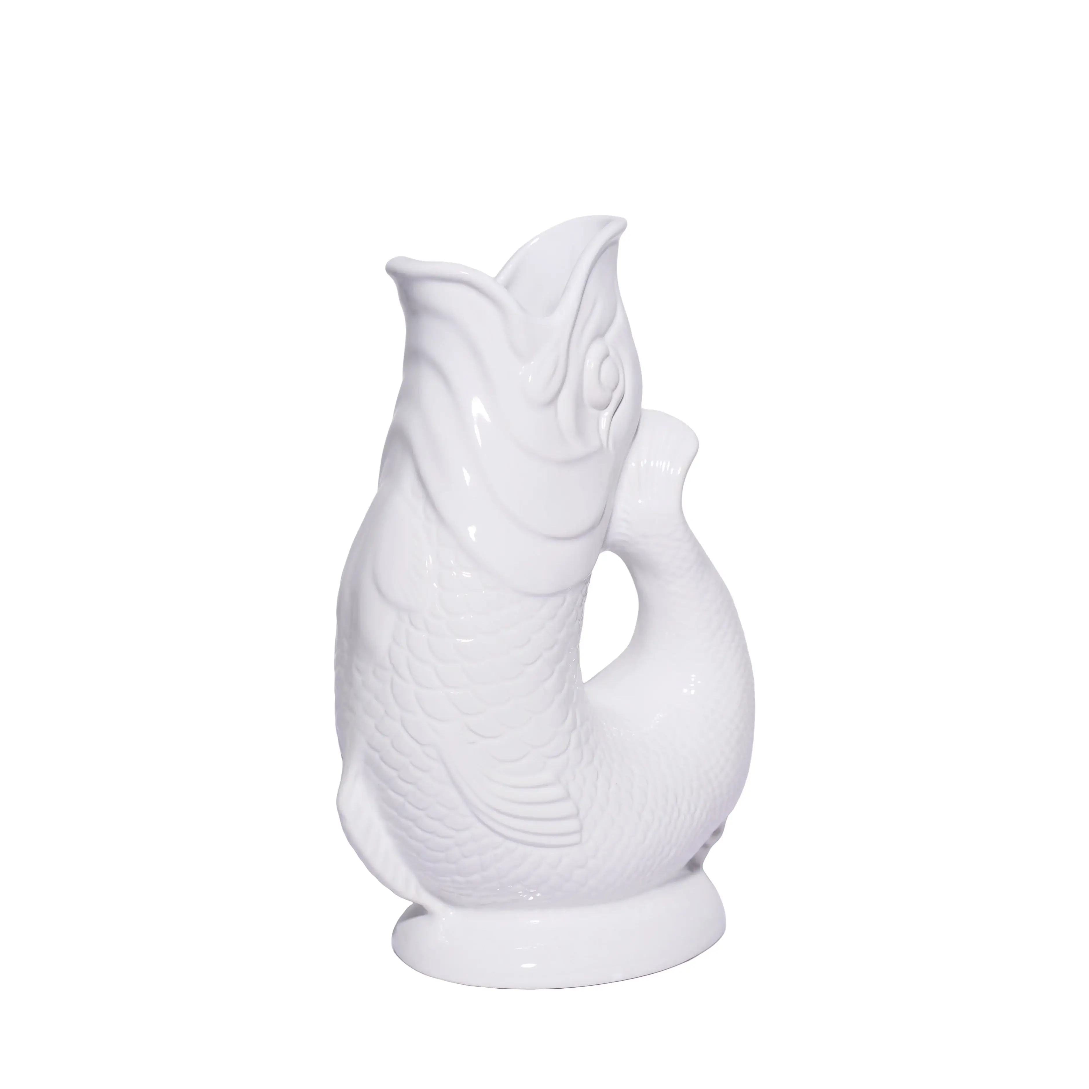 White Gluggle Jug: Extra Large - Image 6