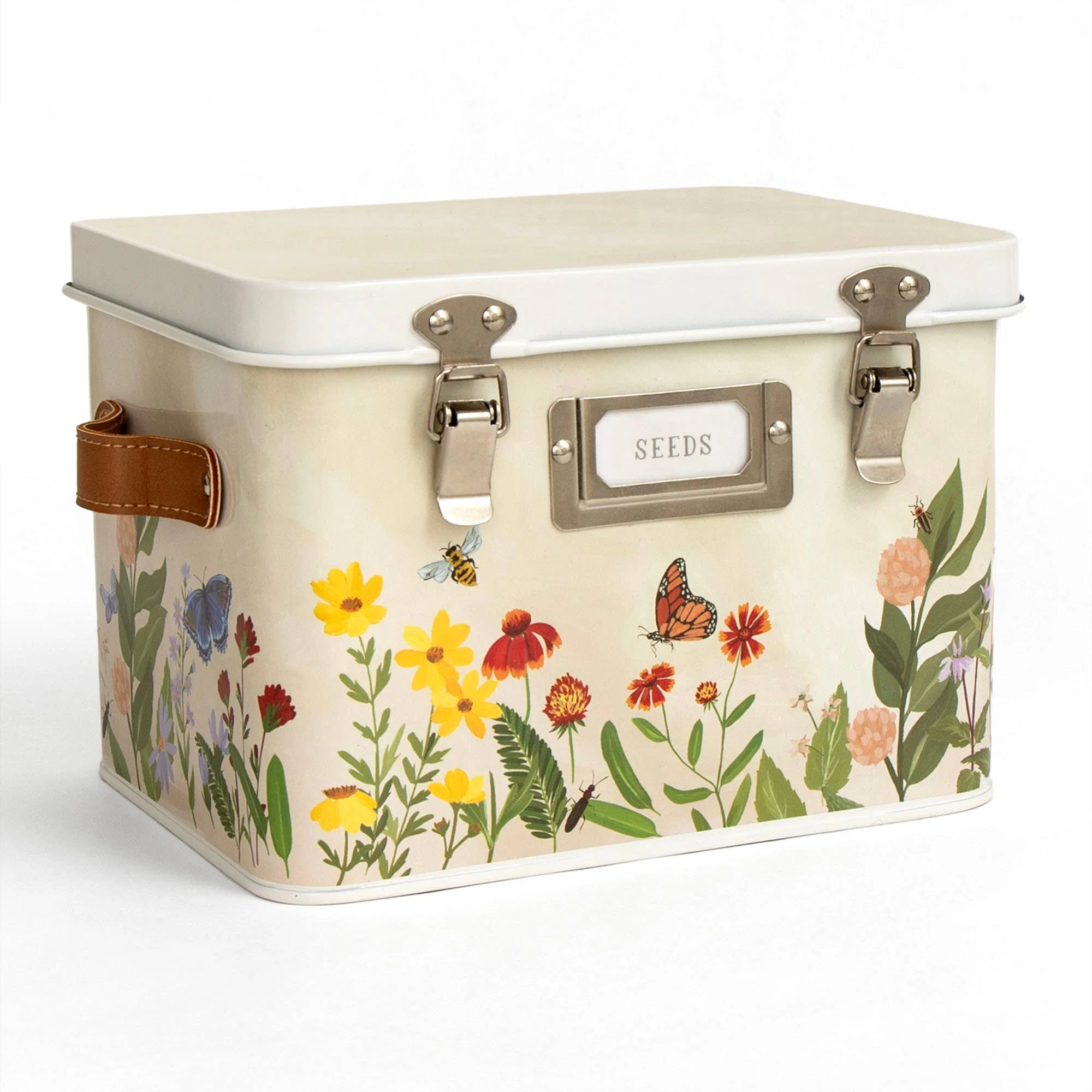 Wildflower Botanicals Tin Seed Storage Box - Image 5