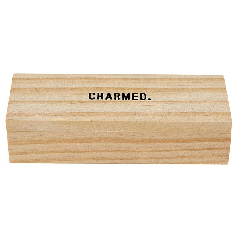 Wine Charms in Wood Box - Charmed - Set of 6 - Image 4