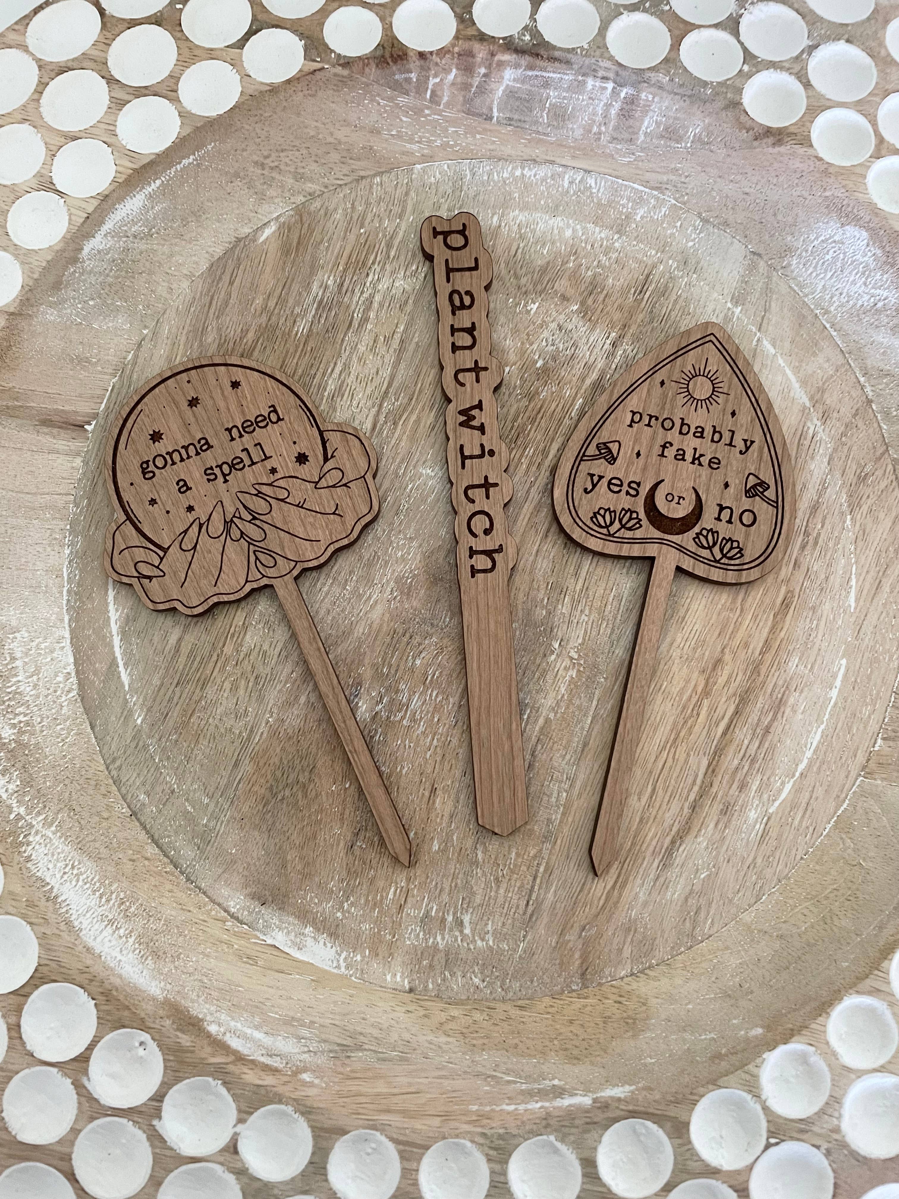 Witchy Vibes Plant Signs: Plant Witch - Image 3