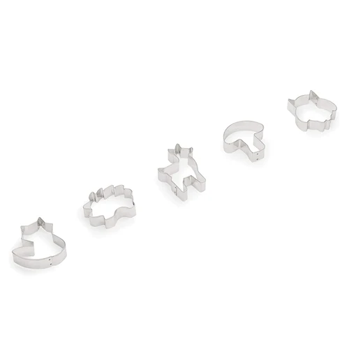 Woodland Animal Cookie Cutters, (set of 5) - Image 3